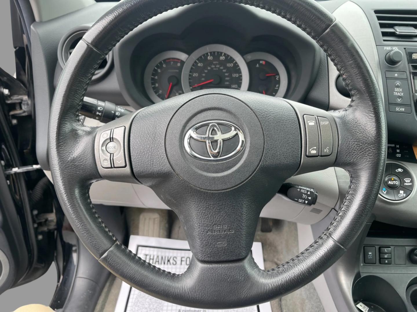 2011 Black /Tan Toyota RAV4 Limited I4 4WD (2T3DF4DV5BW) with an 2.4L I4 DOHC 16V engine, 4-Speed Automatic transmission, located at 547 E. Main St., Orwell, OH, 44076, (440) 437-5893, 41.535435, -80.847855 - Photo#23